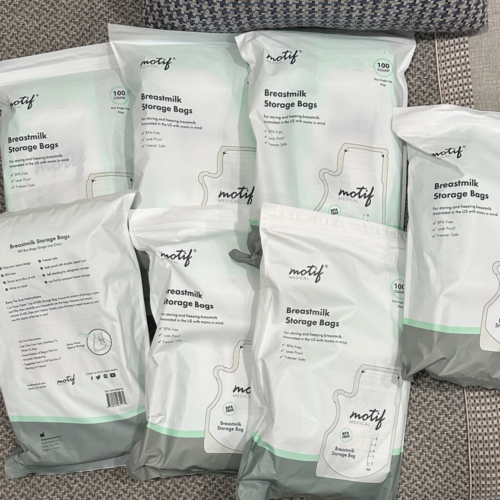 700 Motif Breastmilk Storage Bags